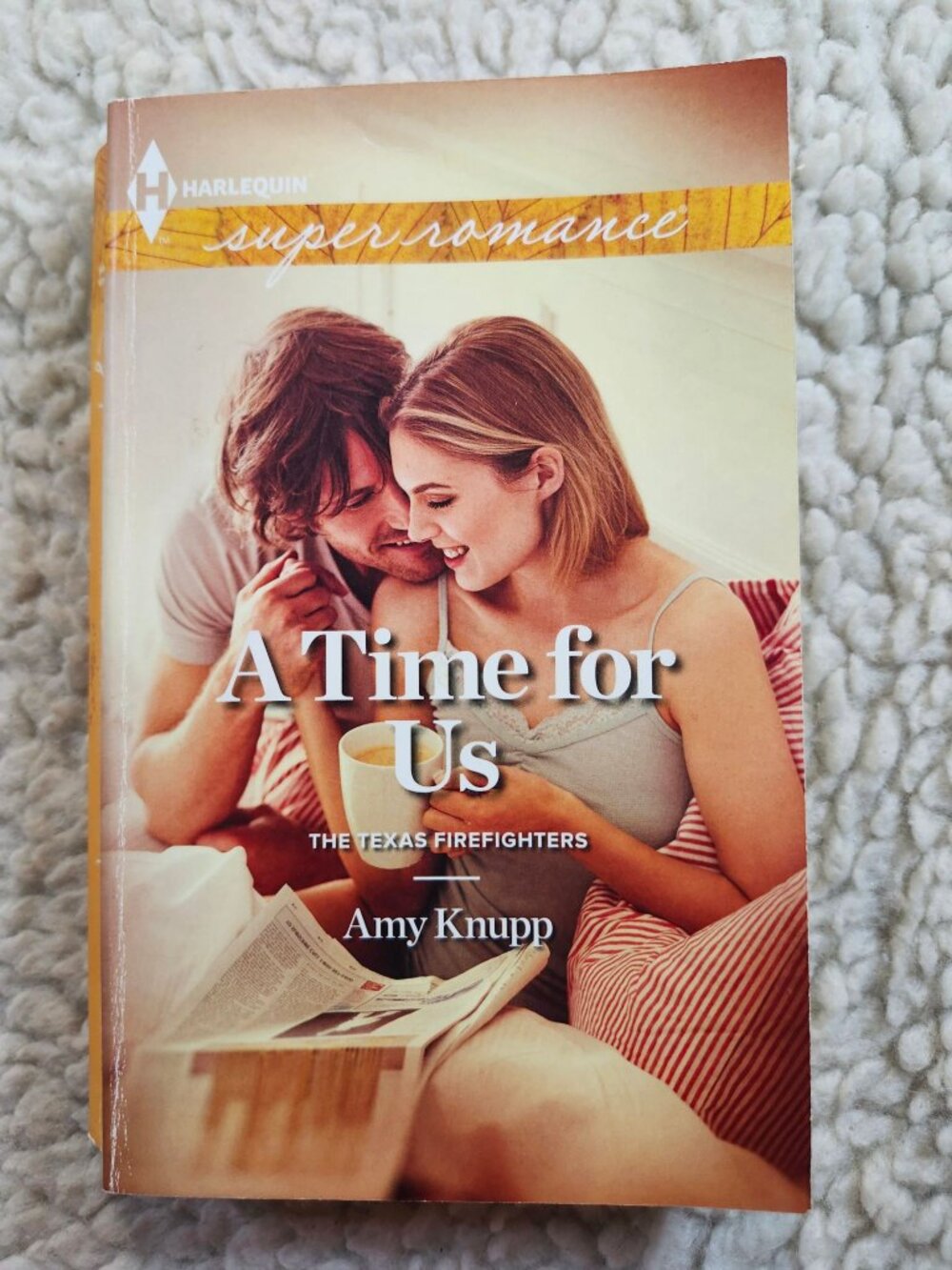 Harlequin A Time for Us Amy Knupp Paperback 2013 Romance The Texas Firefighters